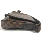 Louis Vuitton Shoulder Bag District PM Damier Canvas Ebene Brown — view 4