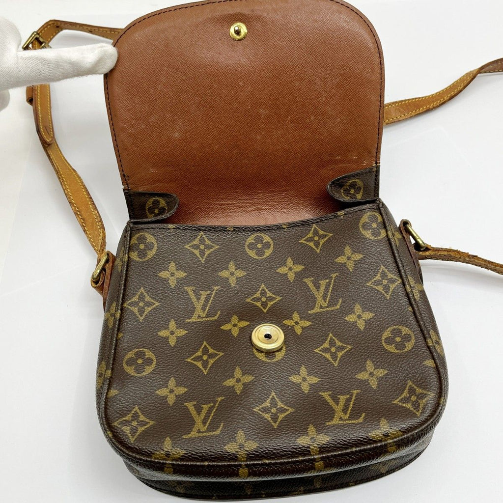 Louis Vuitton Shoulder Bag Monogram Saint-Cloud Mold Strap Deterioration — view 6