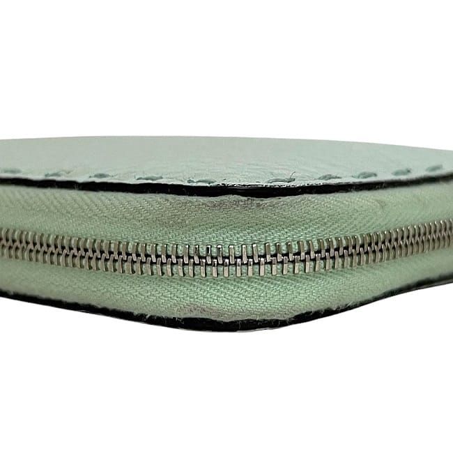 Fendi Coin Case Light Green Selleria 8 M343 Purse — view 6