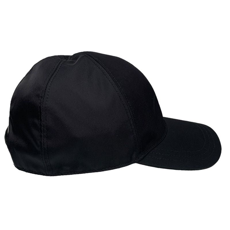 Prada Cap Nylon Logo Baseball 2 Hc274 Size L Black and Green 0864 — view 3