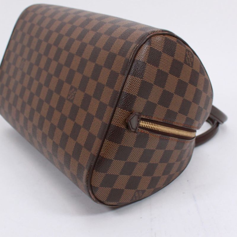 Louis Vuitton Rivera MM Damier Ebene Leather Brown Handbag — view 5