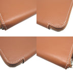 Hermes Azap Silk Quin Compact Stamped B Evercolor Gold Coin Case — view 7