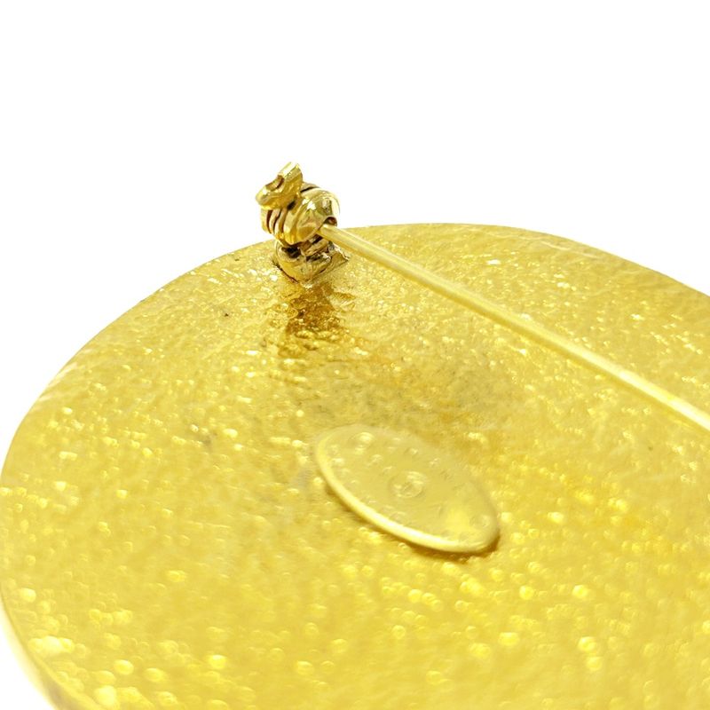 Chanel GP 94 a Coco Mark Sun Brooch Gold — view 7
