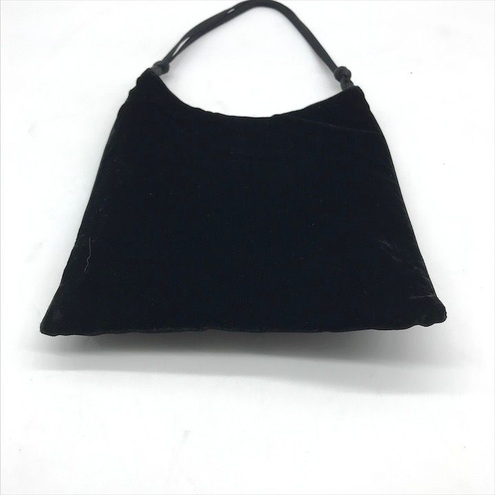 Prada Velour Hand Black Mini Bag Purse — view 4