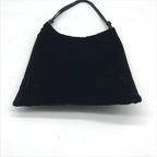 Prada Velour Hand Black Mini Bag Purse — view 4