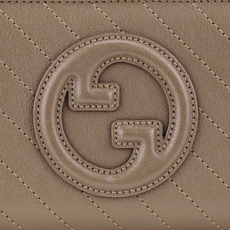 Gucci Long Wallet Blondi Brown — view 8