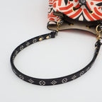 Louis Vuitton neo Noe Crafty Monogram Giant Cles Cresme Rouge Leather — view 8