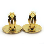 Chanel Earrings Metal Gold Accessories Plated Coco Mark — view 6