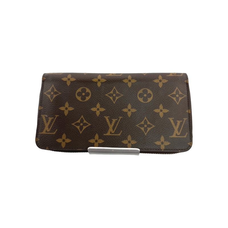 Louis Vuitton Monogram Round Zipper Fuchsia Long Wallet — view 2
