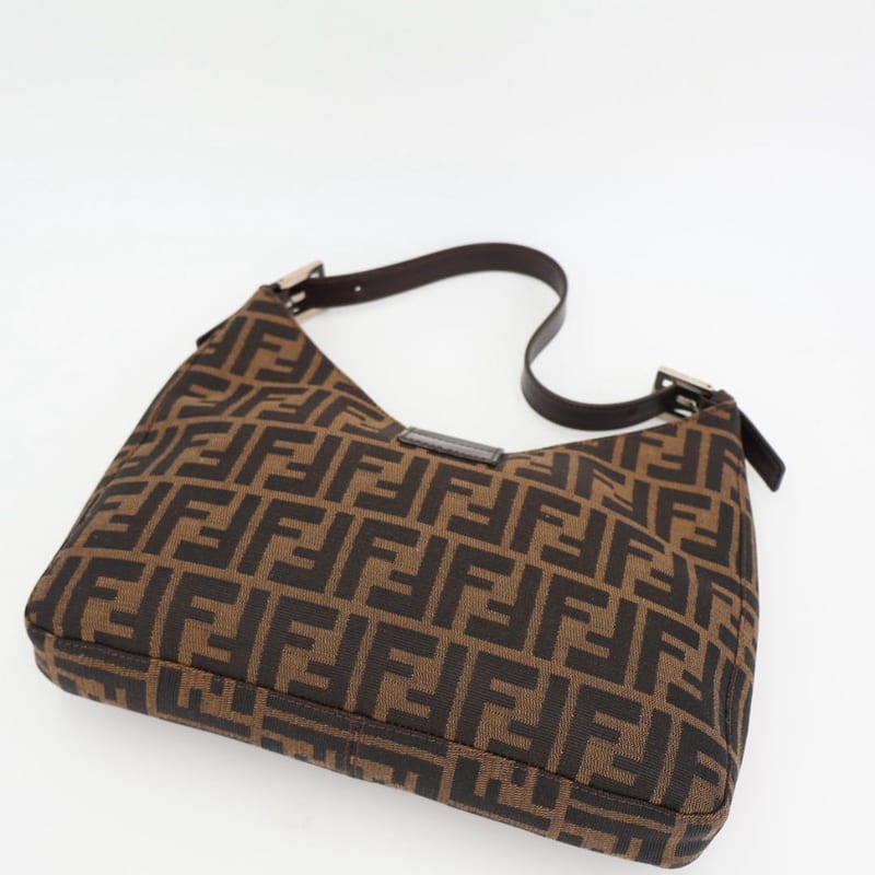 Fendi Zucca One Shoulder Bag 26569 Canvas — view 3