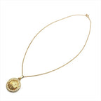 Celine Vintage Triomphe Stone Necklace Gold — view 2