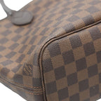 Louis Vuitton Damier Handbag Neverfull PM Brown — view 9