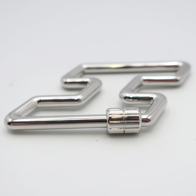 Hermes Key Ring Holder H Logo Silver Accessories Small Items — view 4