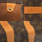 Louis Vuitton Keepall Bandouliere 60 Monogram Boston Bag 0965 — view 9