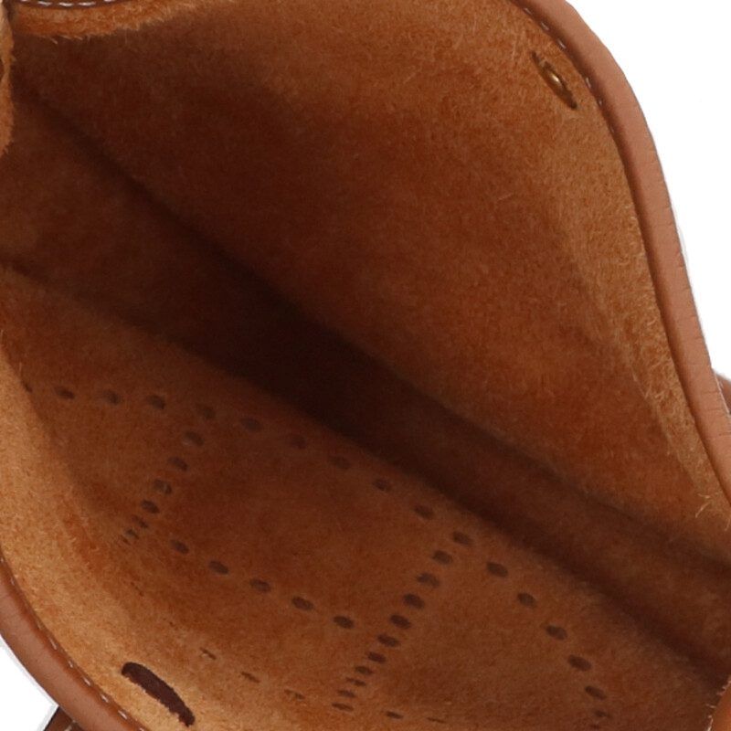 Hermes Evelyne TPM Engraved K Leather Shoulder Bag Men — view 3