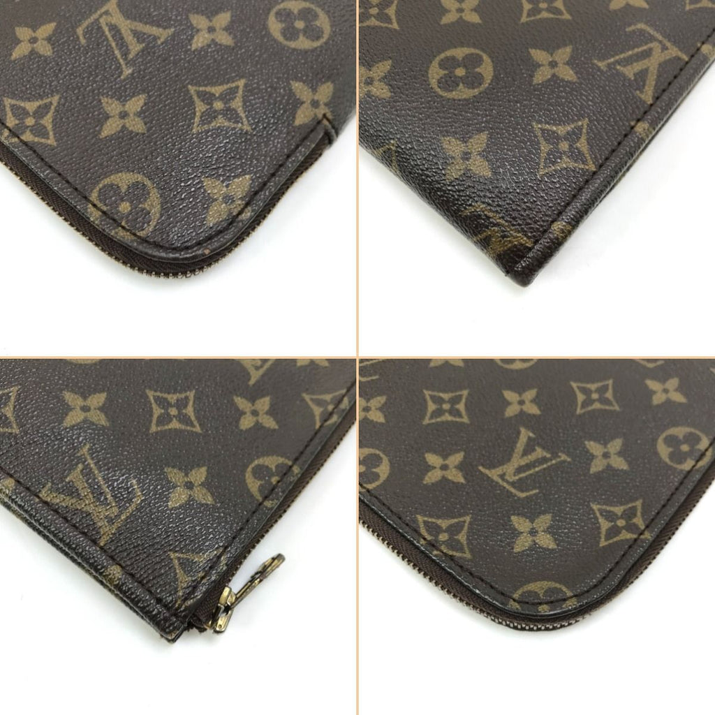 Louis Vuitton Monogram Document Case Brown — view 4