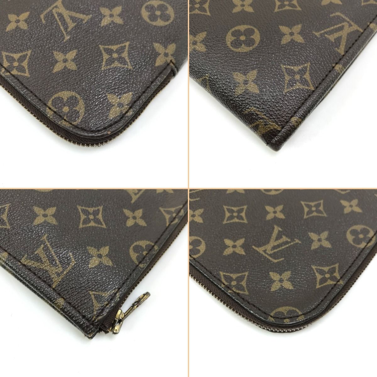 Louis Vuitton Monogram Document Case Brown — view 4