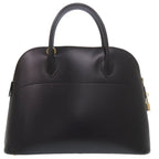 Hermes Bolide 35 Box Calf Black Gold Hardware Handbag 1657 — view 2
