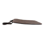 Louis Vuitton Damier Neverfull Pouch For PM Canvas Gold Hardware Brown — view 4