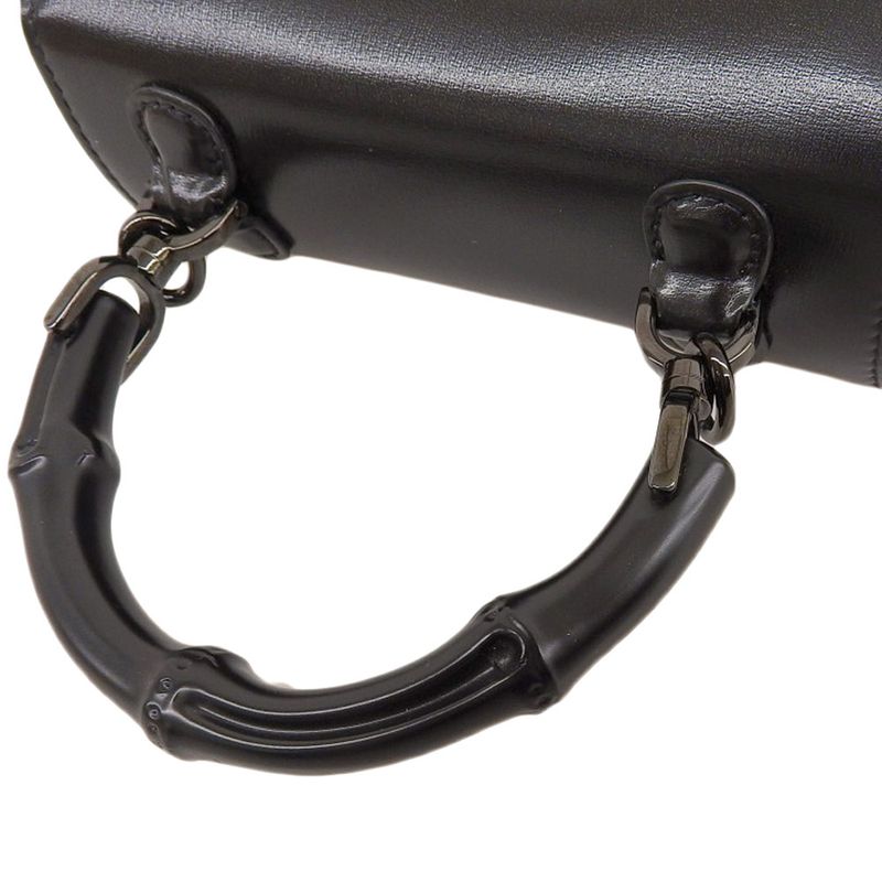 Gucci Bamboo Mini Top Handle Bag Shoulder — view 5
