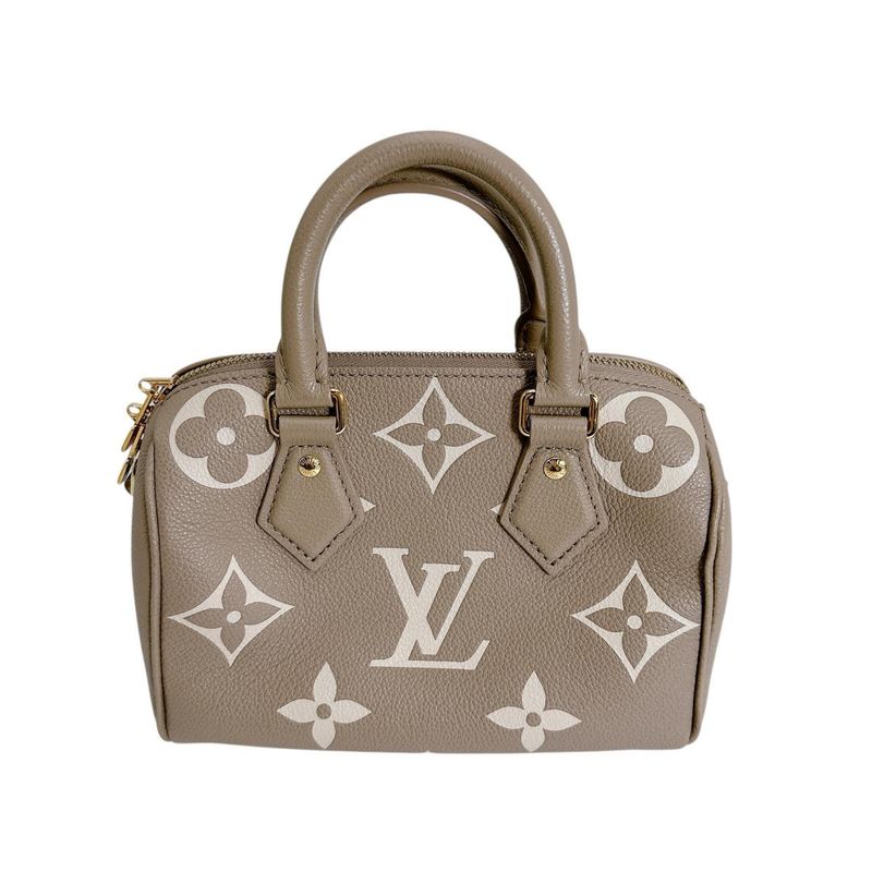 Louis Vuitton Monogram Empreinte Shoulder Bag Speedy Bandriere 20 — view 3
