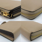 Louis Vuitton Portefeuille Comet Taurillon Leather Gale Beige — view 9