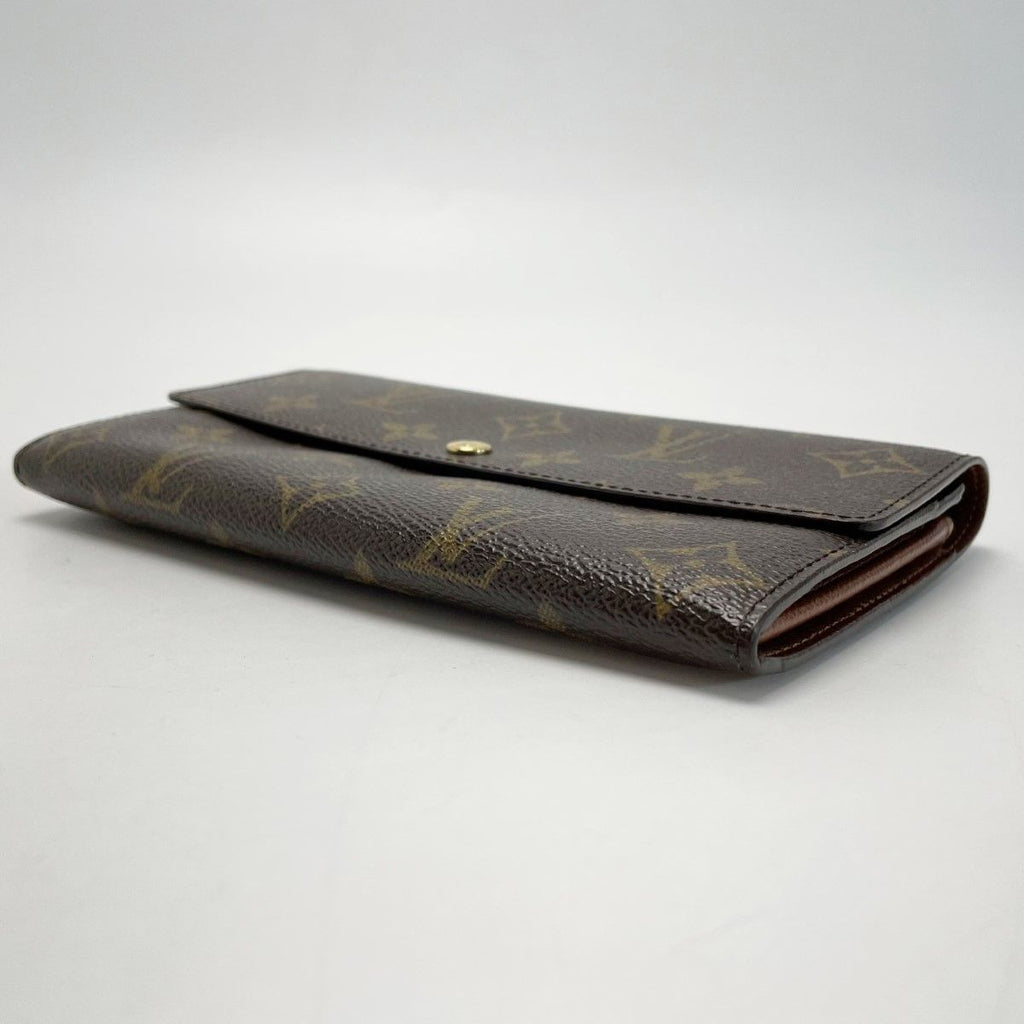 Louis Vuitton Monogram Pochette Porte Monnaie Credit Long Wallet — view 3