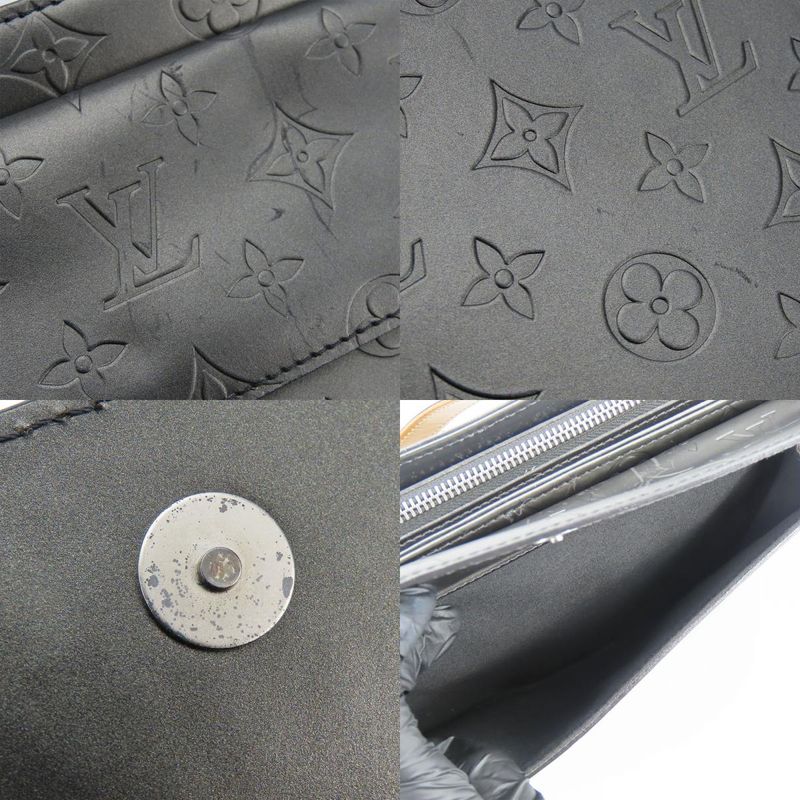 Louis Vuitton Shoulder Bag Alston Monogram Matte Dark Grey Metallic — view 5