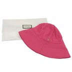 Gucci 2023 Item Brella Cloche GG Metal Nylon Bucket Hat — view 6