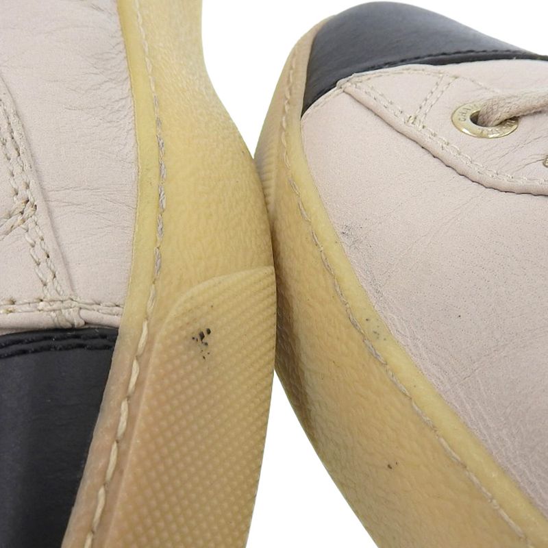 Chanel 2013 Archive Coco Mark Embroidery Bicolor Leather — view 5