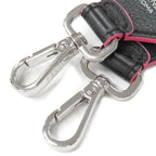 Fendi Shoulder Strap FF Logo Leather Black Multicolor Silver Hardware Sequins — view 5