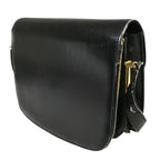 Celine Carriage Shoulder Bag Leather Black 67 Fa291 — view 4