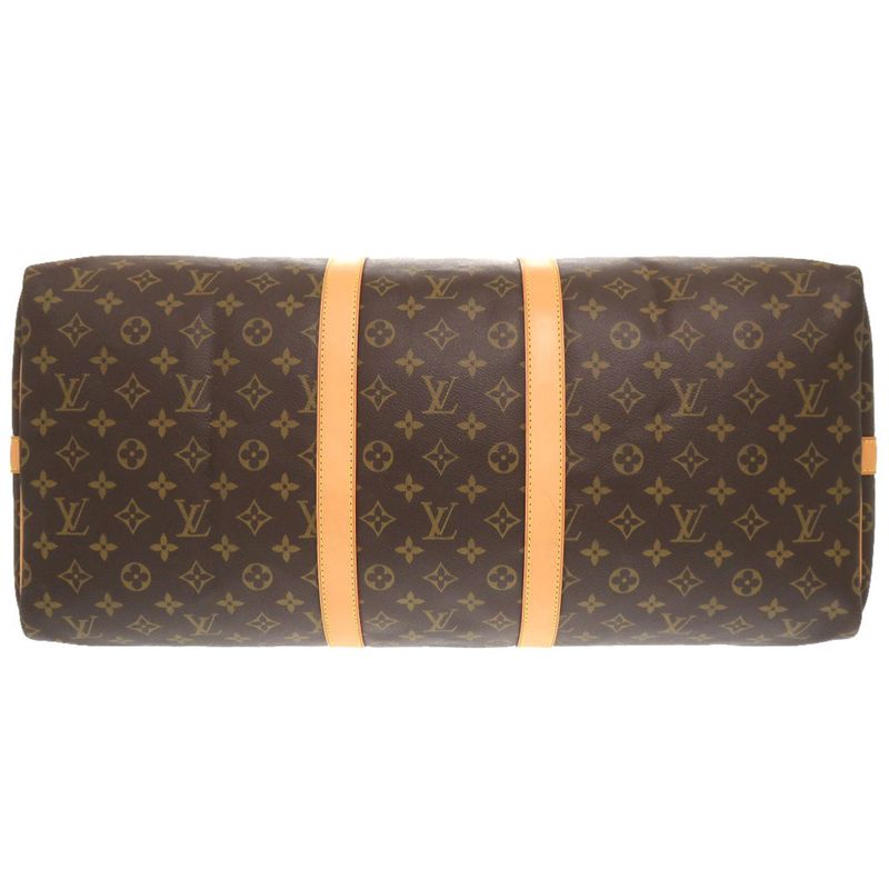 Louis Vuitton Keepall Bandouliere 55 Monogram Boston Bag 1242 — view 4