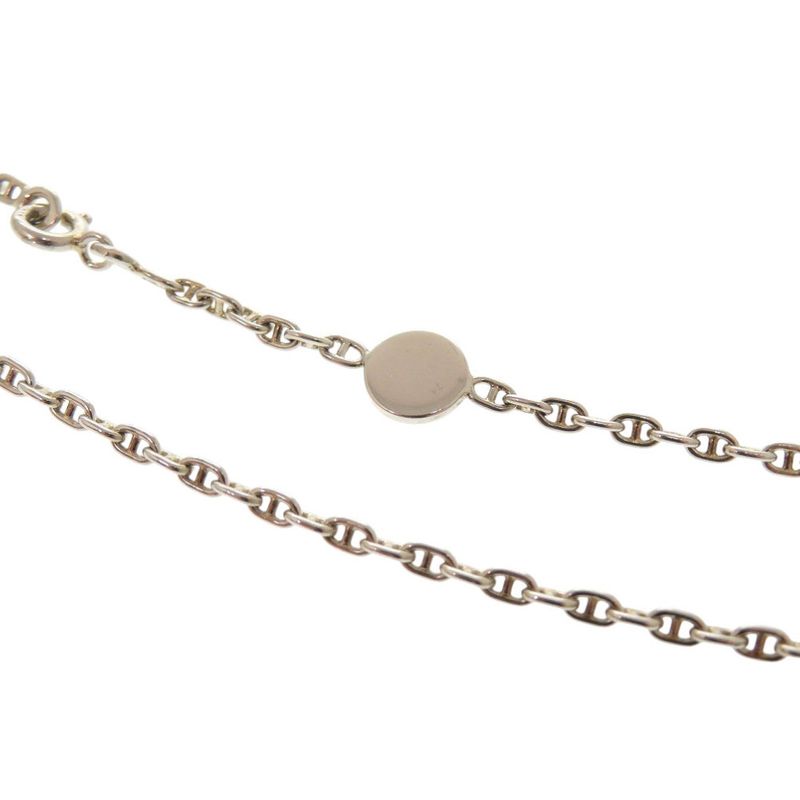 Hermes Chaine D'ancre Mini Serie 40 cm Silver 925 Necklace 1381 — view 5