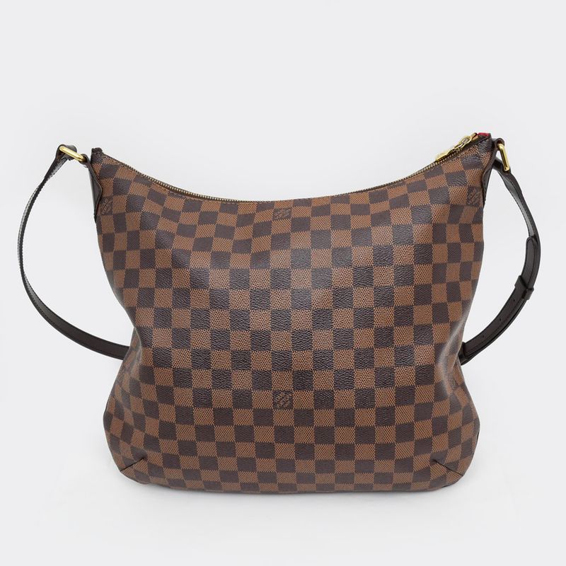 Louis Vuitton Damier Bloomsbury GM Shoulder Bag Brown — view 8