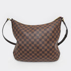 Louis Vuitton Damier Bloomsbury GM Shoulder Bag Brown — view 8