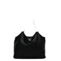 Prada Chain Tote Black Nero Leather
