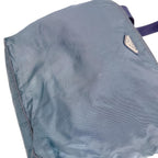 Prada Commuter Tote Bag Large Enough for A4 Size Blue — view 8