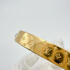 Louis Vuitton Monogram Cuff Nanogram S Size Bracelet — view 7