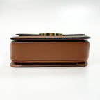Celine Triomphe Shoulder Bag Bz4.04 lu Brown Leather — view 3
