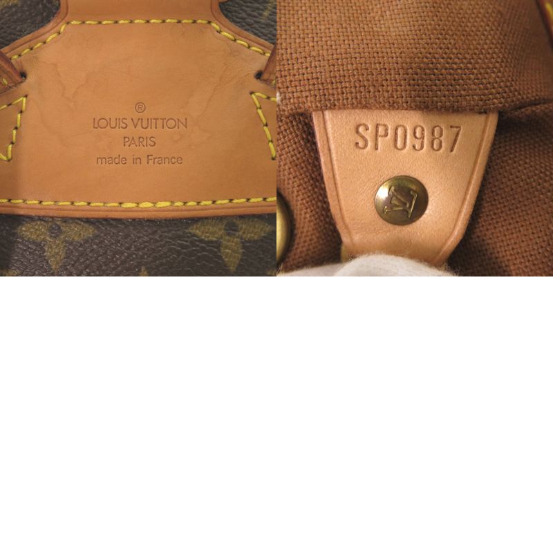Louis Vuitton Montsouris MM Monogram Backpack Daypack Bag 0293 — view 9