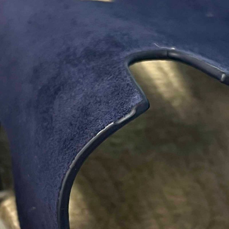 Hermes Antigua Sandals Espadrille Calf Sole Navy 40 — view 9