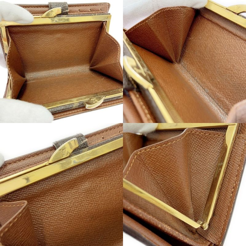 Louis Vuitton Monogram Porte Monet Vier Viennois Brown Bifold — view 9