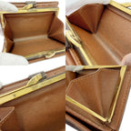 Louis Vuitton Monogram Porte Monet Vier Viennois Brown Bifold — view 9