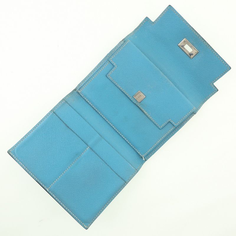 Hermes Kelly Wallet Vaux Epson K Bifold — view 7
