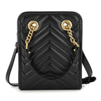 Gucci Shoulder Bag GG Marmont Black — view 2