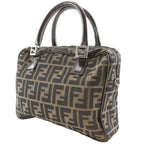 Fendi Zucca Nylon Canvas Brown Handbag — view 2