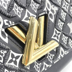 Louis Vuitton Since 1854 Twist MM Shoulder Bag Black — view 8