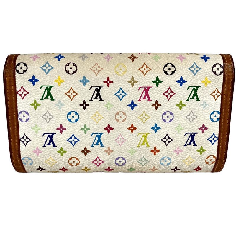 Louis Vuitton Long Wallet Porte Tresor International Monogram Multicolor — view 2