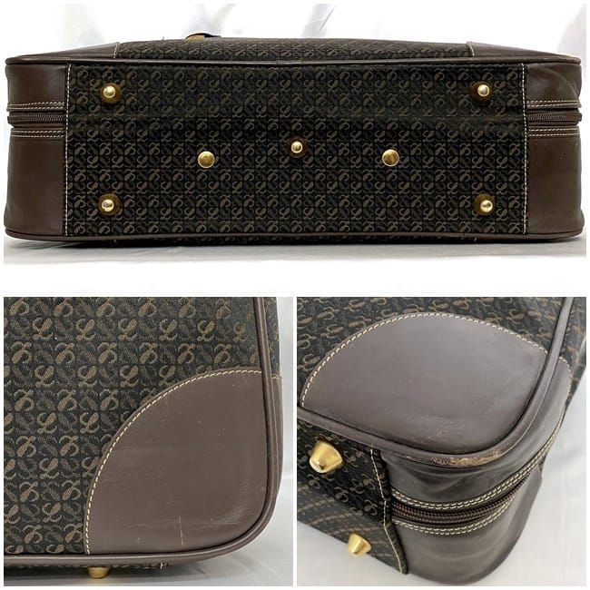 Loewe Boston Bag Brown Anagram — view 6